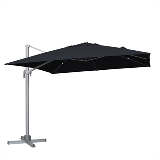 Parasol BILBAO Ø3,5M – Sort